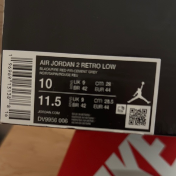 Nike Air Jordan 2 in really good shape size 10 - Picture 2 of 8